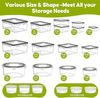 42 PCS Food Storage Containers - Image 2