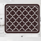 WISELIFE Dish Drying Mat Super Absorbent Drying Mat Large Dish Drying Mats - Image 3