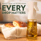 OLIVIA Oil Sprayer for Cooking, 200ml Glass Olive Oil Sprayer, Continuous - Image 7
