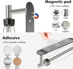 KIHOGEM Magnetic Paper Towel Holder, One Hand Operable Paper Towel Holder Wall - Image 5