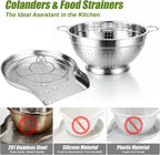 Palksky Stainless Steel Colander Set - Image 8