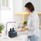 Kitchen Hand Soap and Dish Soap Dispenser Set, Dual Soap Dispenser - Image 3