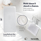Bathtub Mat Non Slip 35x16 - Image 3