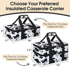 Insulated Casserole Carrier, Portable Casserole Carrier - Image 2