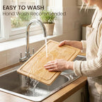Extra Large Cutting Board Set of 4, Bamboo Cutting Boards - Image 6