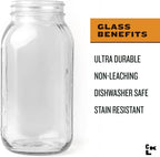 County Line Kitchen Glass Mason Jar Pitcher - Image 6