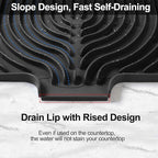 Dish Drying Mat for Kitchen Counter, - Image 2