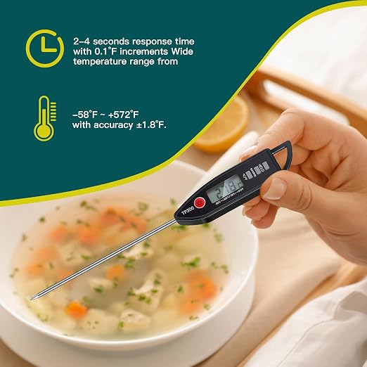 Copkim 6 Set Waterproof Food Thermometer - Image 6