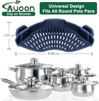 AUOON Clip On Strainer Silicone - Image 2