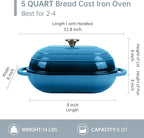 Premium Enameled Cast Iron Dutch Oven - Image 2