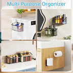 NiHome 5PCS Cabinet Door Lid Organizers Holders - Image 6