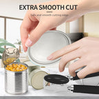 Safring Can Opener Manual, Heavy Duty Stainless Steel Smooth Edge Can Openers - Image 7