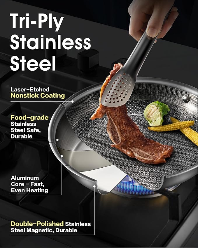 USELUCK Nonstick Frying Pans - Image 5