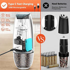 Electric Salt and Pepper Grinder Set: - Image 2