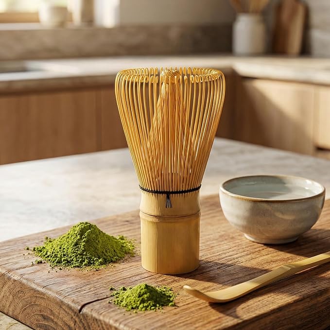 Clay&Fire Matcha Whisk, Handcrafted Bamboo Whisk - Image 5