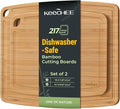 Keechee Dishwasher Safe Bamboo Cutting Boards Durable Lightweight Wood Cutting by Keechee