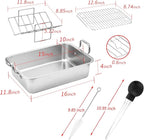 15 Inch Stainless Steel Roasting Pan - Image 3