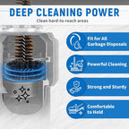 Garbage Disposal Cleaner Brush 2 Pack, Extra Long Handle - Image 2