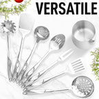 Zulay Kitchen Stainless Steel Cooking Utensil - Image 5