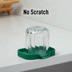 Zulay Kitchen Small Silicone Sponge Holder – Space-Saving Sink Organizer Tray - Image 7