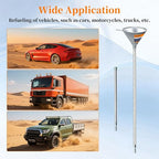 3Pcs 14.84" & 27.56" Steel Bendable Spout Funnel - Image 6