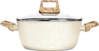 MICHELANGELO 4.3 Quart Nonstick Soup Pot by Michelangelo