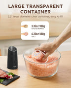 Sangcon 2-Speed Gravity Electric Salt and Pepper Grinder Set RECHARGEABLE - Image 6
