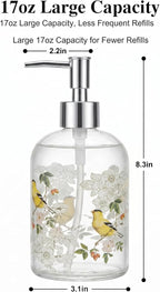 Topadorn 17oz Glass Soap Dispenser - Image 3