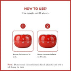 Jayron JR-WG017 Kitchen Cooking Timer Tomato Cartoon Mechanical Countdown Hour - Image 2