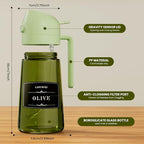 LAKUMIQI 2 in 1 Oil Sprayer for Cooking, 16oz Olive Oil Dispenser Bottle for - Image 2
