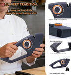 5 in 1 Versatile Manual Knife Sharpener, 5 Stages Knife Sharpeners Professional - Image 8