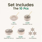 Chef Power Ceramic Cookware Sets, Cookware Set - Image 2