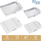 P&P CHEF 12.5 + 9 Inch Toaster Oven Pan - Image 2
