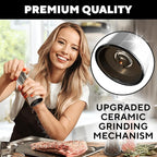 Premium Salt and Pepper Grinder Set of 2 - Image 5