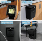 Tiyafuro 2.4 Gallon Kitchen Compost Bin - Image 6
