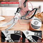 MAD SHARK Professional Heavy Duty Poultry Shears - Image 5