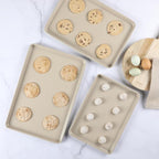 Martha Stewart Gallen 3-Piece Cookie Sheet Set – 13", Ceramic Nonstick - Image 5