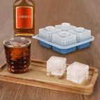 2-Inch Whiskey Ice Cubes Mold, Silicone Ice Cube Trays - Image 5