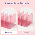 SortNStore Purse Organizer for Closet: Shelf Dividers Adjustable Acrylic Bag - Image 6