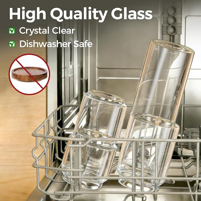 ComSaf 6PCS Glass Pantry Storage Container - Image 7