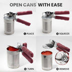 Zulay Kitchen Heavy Duty Stainless Steel Can Opener Manual - Image 6
