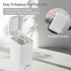 rejomiik Small Bathroom Trash Can - Image 4