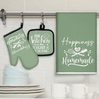 Sratte 6 Pcs Kitchen Decor Accessories Set Farmhouse Towels Pot Holders Oven - Image 2