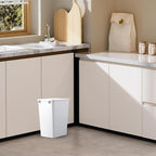 ROOMTEC 35QT Kitchen Trash Can, Sturdy and Lightweight Slim Trash Can, Trash - Image 5