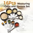 16PCS Measuring Cups and Spoons Set, Measuring Spoon Set - Image 2