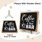 Coffee Bar Sign Plaque Decor, Cafe Station Accessorie - Image 2