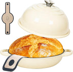 ONKO Dutch Oven For Sourdough Bread Baking, 6QT Enameled Cast Iron Dutch Oven - Image 9