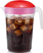 Tribello LARGE 1.3 Gallon Water Pitcher, Plastic Juice Pitcher by Tribello