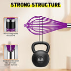 HOTEC 4 Pieces Silicone Whisks Set, Wire Balloon Whisks Egg Beater, Non-slip - Image 4