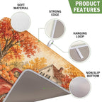 Fall Pumpkin Dish Drying Mat for Kitchen Counter Thanksgiving Autumn Harvest - Image 3